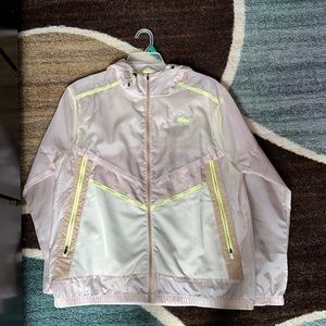 Rose gold, Nike, running jacket
